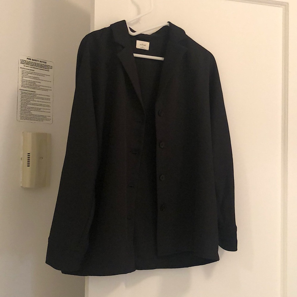 Wilfred soft black blazer